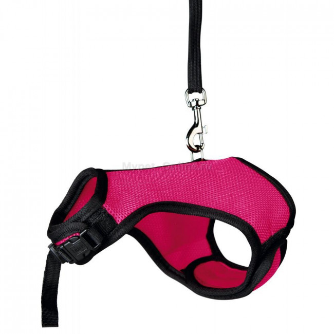 Шлейка-жилетка Trixie Soft Harness L для кролика 25 - 32 см, 1.20 м