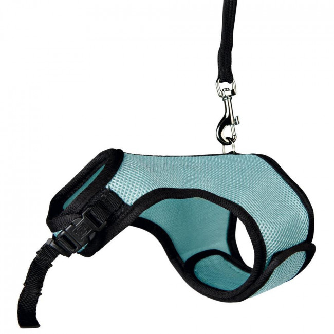 Шлейка-жилетка Trixie Soft Harness L для кролика 25 - 32 см, 1.20 м