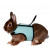 Шлейка-жилетка Trixie Soft Harness L для кролика 25 - 32 см, 1.20 м