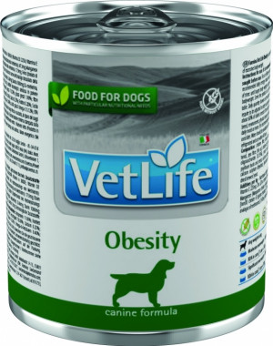 Farmina Vet Life Dog Obesity влажный корм для собак при ожирении, в консервах - 300 г