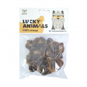 Лакомство для собак Lucky Animals Желудочки куриные, 40 г