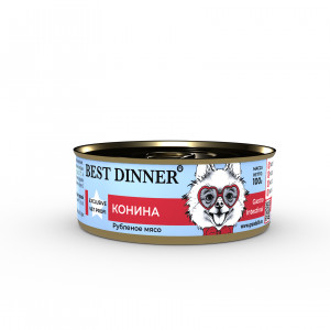 Best Dinner консервы для собак Vet Profi GastroIntestinal, Конина, 100гр.