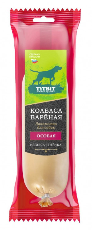 Лакомство TITBIT для собак Колбаска Вареная Особая 150 гр