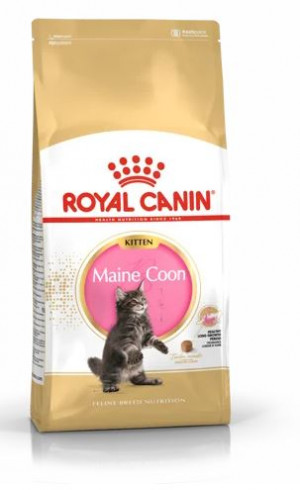 Royal Canin Сухой корм Maine Coon Kitten для котят породы Мэйн Кун от 4 до 15 месяцев 2 кг