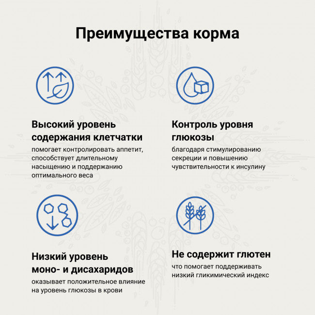 Ветеринарная диета CRAFTIA GALENA CAT DIABETIC CARE Диабетик для кошек при сахарном диабете 1,4 кг