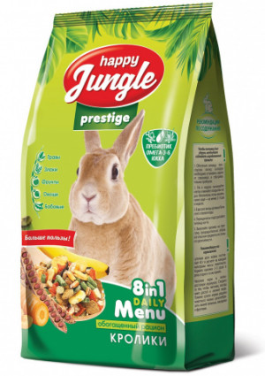 Happy Jungle Prestige Корм для кроликов 500 гр