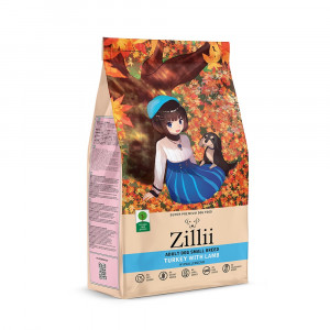 ZILLII Adult Dog Small сухой корм для взрослых собак мелких пород Индейка с ягнёнком 800 гр