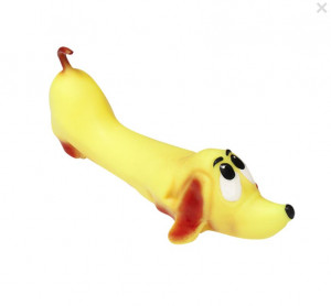 Игрушка пищалка ЗООНИК "Бассет" 18,5 см