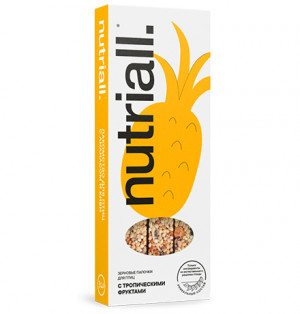 NUTRIALL палочки для птиц с тропические фрукты 90 гр