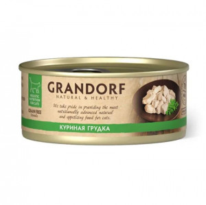 Консервы для кошек GRANDORF  Куриная грудка, 70 гр