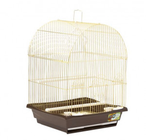 Клетка Triol 4000G для птиц, золото, 350*280*460мм