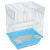 Клетка 2105Z для птиц, цинк, 300*230*390мм, Triol