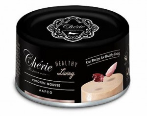 Pettric консервы для кошек Cherie Healthy Living/ Мусс из курицы 80г