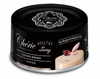 Pettric консервы для кошек Cherie Healthy Living/ Мусс из курицы 80г