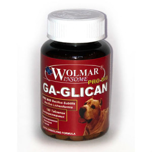 Витамины Wolmar Winsome Pro Bio GA-GLIСAN. Синергический хондропротектор для собак, 180табл.