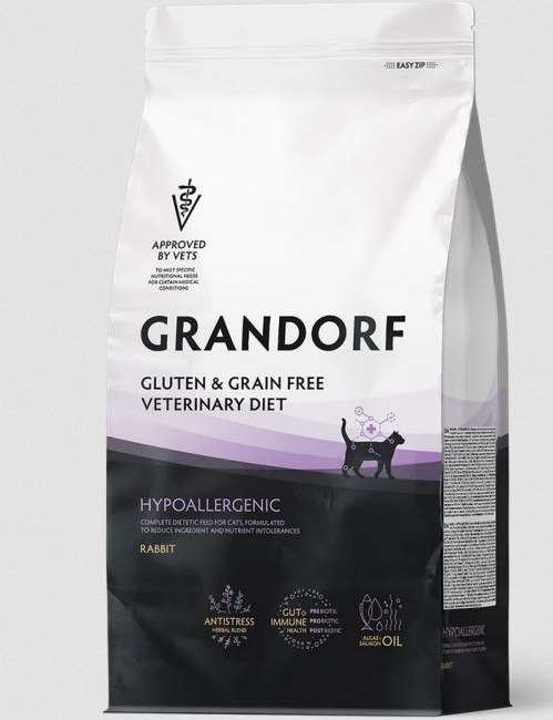 GRANDORF CAT сух. Диета Гипоаллердженик 2кг