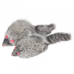 Игрушка для кошек "Мышь серая", 90-100мм, Triol