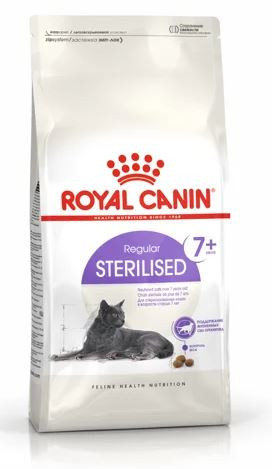 Royal Canin Сухой корм Sterilised 7+ для стерилизованных кошек (в возрасте от 7 до 12 лет) 1,5 к