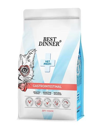 Best Dinner Vet Profi Gastrointestinal сухой корм для кошек, 0.4кг