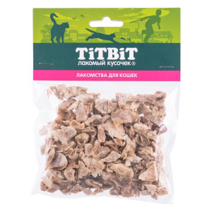 TITBIT Лакомство для кошек   Легкое баранье, мягкая упаковка, 10 гр