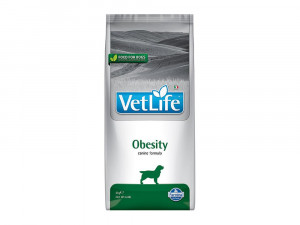 Полнорационный диетический корм для собак Farmina Vet Life Obesity для снижения избыточной массы тела., 2 кг