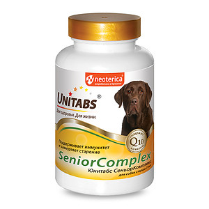 Unitabs SeniorComplex для собак старше 7 лет, 100 таб.