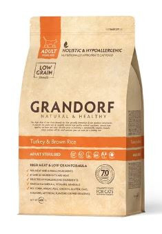 GRANDORF CAT Lamb&Turkey INDOOR (Ягненок с индейкой для кошек) 400 кг.