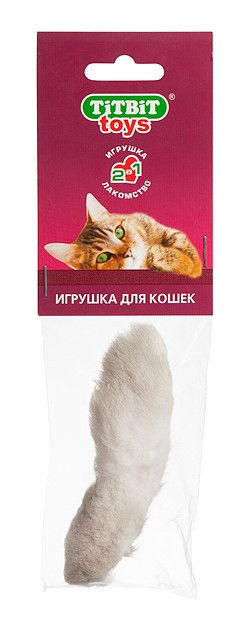Игрушка  д\кош. TITBIT "Лапки пушистые" TITBIT мягк.уп 0076