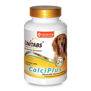 Unitabs CalciPlus с кальцием, фосфором и витамином D, 100 таб.