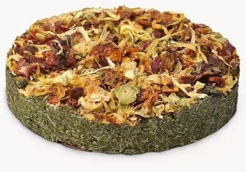 Little One   Лакомство-игрушка для всех видов грызунов Пицца с овощами, 55 г