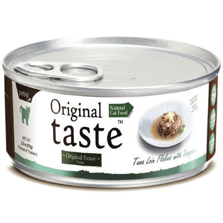 Pettric консервы для кошек Original Taste/ Тунец с люцианом в соусе 70г