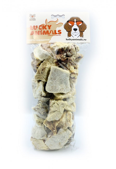 Лакомство Lucky Animals Легкое говяжье M для всех пород собак, 70 гр