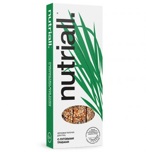 NUTRIALL палочки для птиц с луговыми травами 90 гр