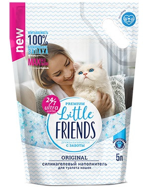 Наполнитель "Little Friends Original" силикагель 5л