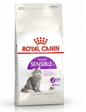 Royal Canin Сухой корм корм Sensible для кошек с чувствительным пищеварением 2 кг