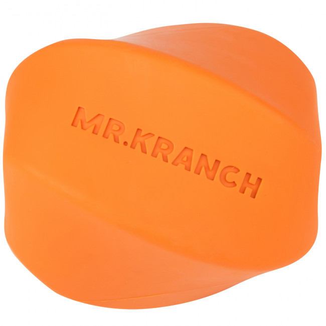Игрушка Mr.Kranch для собак Твистер 11*11 см оранжевая с ароматом курицы