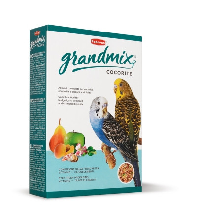 PADOVAN Grandmix Cocorite Корм для волнистых попугаев  - 400 гр