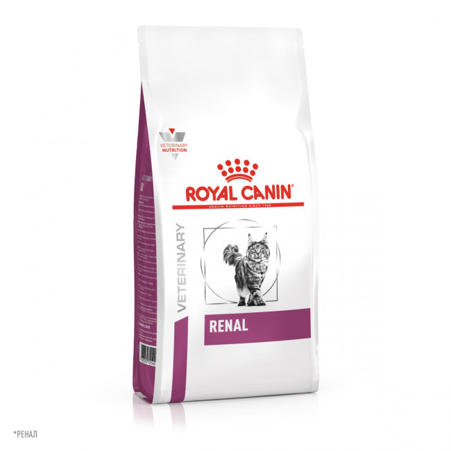 Royal Canin Renal Сухой корм для взрослых кошек при хронической почечной недостаточности 0,35кг Royal Canin Renal Сухой корм для взрослых кошек при хронической почечной недостаточности 0,35кг