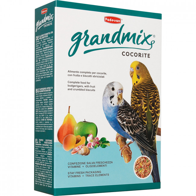PADOVAN Grandmix корм для волнистых попугаев 1кг