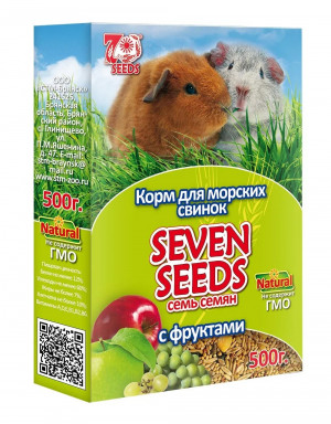 Seven Seeds Корм для морских свинок с фруктами 500 гр