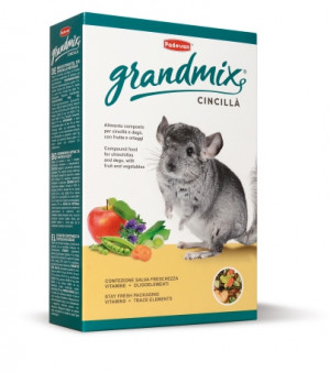 PADOVAN корм GRANDMIX Cincilla д/шиншилл основной рацион 850гр